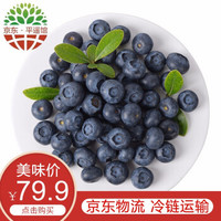 美味美 国产蓝莓（125g*四盒）