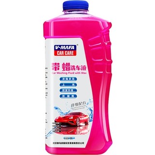  V-MAFA CAR CARE 红色洗车液水蜡