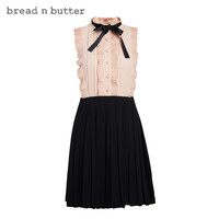 bread n butter 面包黄油 女装松紧腰显瘦A字裙 7SB0BNBDRSW438149裸色 S (裸色、S)