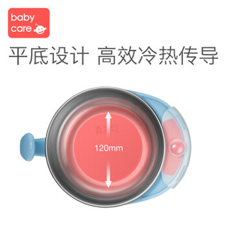 BabyCare 保温碗儿童餐具 科里灰-五件套