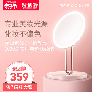 FASCINATE 斐色耐 RM273-DL 补光双面镜子 (ABS 金属、257×400×65mm)