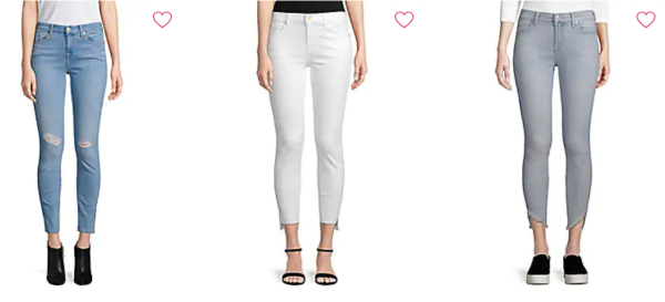 SAKS OFF 5TH  女士牛仔裤特惠  7 for all mankind