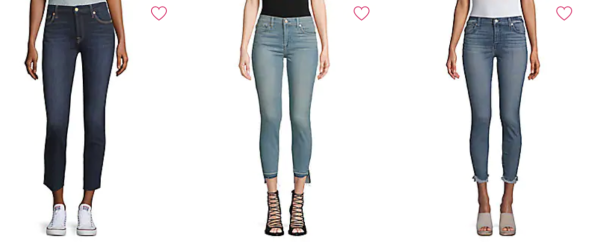 SAKS OFF 5TH  女士牛仔裤特惠  7 for all mankind