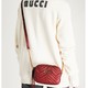 GUCCI 古驰 GG Marmont 迷你相机包 红色