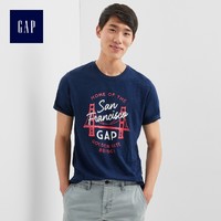 Gap 男装纯棉短袖T恤