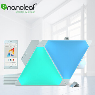 Nanoleaf 智能奇光板-乐感升级版 智能家居 智能灯 语音控制 助眠灯 卧室 客厅氛围灯 拼接灯板