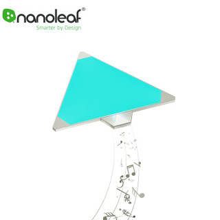 Nanoleaf 智能奇光板-乐感升级版 智能家居 智能灯 语音控制 助眠灯 卧室 客厅氛围灯 拼接灯板