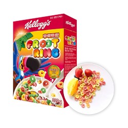 Kelloggs 家乐氏 五彩麦圈水果圈圈燕麦麦片 320g *2件