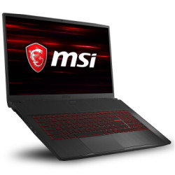 msi 微星 GF75 17.3英寸游戏本(i7-9750H、8GB、512GB、GTX1650、72%)