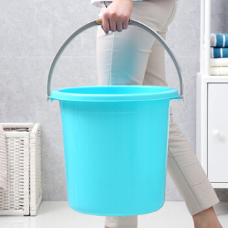 【家杰优品家居清洁】家杰 加厚塑料耐用提水桶 19l大容量洗澡泡脚洗
