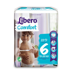Libero 丽贝乐 婴儿纸尿裤 XL号 22片 *7件