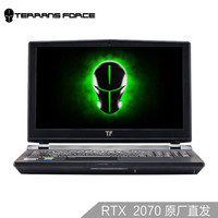 TERRANS FORCE 未来人类 X 系列 X599-2070-97K 15.6英寸游戏笔记本电脑 (黑色、i7-9700K、512GB SSD+1TB 、32G、RTX2070)