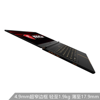 msi 微星 GS系列 GS65 8SG-018CN 15.6英寸游戏本笔记本电脑 (黑色、i7-8750h、512GB SSD、32GB、RTX2080 Max-Q)