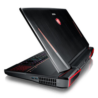 MSI 微星 GT系列 GT83 8RG-056CN 18.4英寸笔记本电脑(黑色、i7-8850H、32GB、1T、GTX1080 SLI（双GTX1080）) 