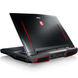 msi 微星 GT系列 GT75 Titan 8RG-271CN 17.3英寸游戏本笔记本电脑 (黑色、i7-8750H、1T、32GB、GTX1080)