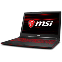 msi 微星 GL系列 GL63 8RD-691CN  15.6英寸游戏本笔记本电脑 (黑色、i5-8300H、1T 128GB SSD、8GB、GTX1050Ti 4G )