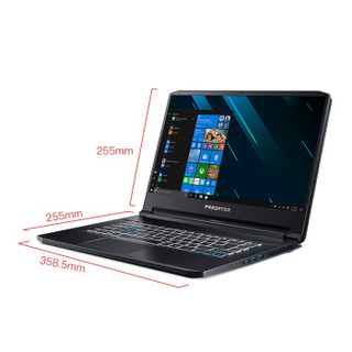 acer 宏碁 掠夺者 刀锋500 15.6英寸 游戏本 黑色(酷睿i7-8750H、RTX 2060 6G、16GB、512GB SSD、1080P、IPS、144Hz、PT515-51-74VQ)