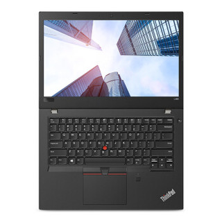 ThinkPad 思考本 L系列 L480 14英寸 笔记本电脑 酷睿i5-8250U 8GB 1TB HDD R530 黑色
