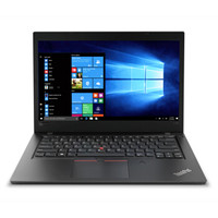 ThinkPad 思考本 L系列 L480-324 14英寸 笔记本电脑 酷睿i7-8550U 8GB 128GB SSD+1TB HDD R530 黑色