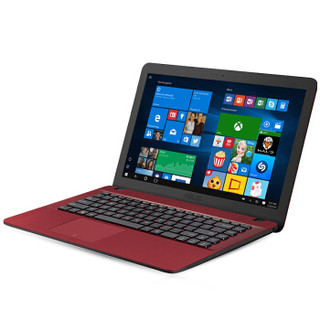 华硕顽石畅玩版 R541 15.6英寸笔记本电脑( i5-7200U 4G 500GB 2G独显 HD 红色