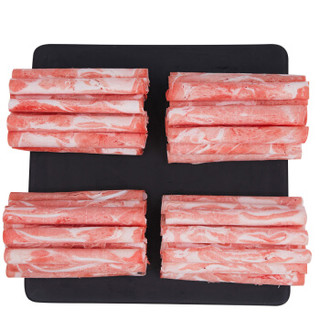 限地区：京觅·优选 羔羊肉片拼盘大食装 640g*3件+精气神 猪肩胛骨（千金骨） 1kg*2件