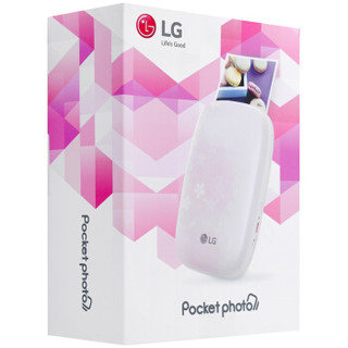 LG趣拍得 POPO相印机 手机便携照片打印机 手机照片拍立得 PD269P 365天天印年度套装