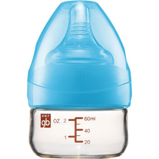 goodbaby 好孩子 B80182 宽口径普通奶瓶 60ml 蓝色