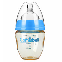 科斯贝尔 comisbell 初生宽口径ppsu奶瓶 新生儿奶瓶 防胀气婴儿迷你月子奶瓶 120ML（蓝色）