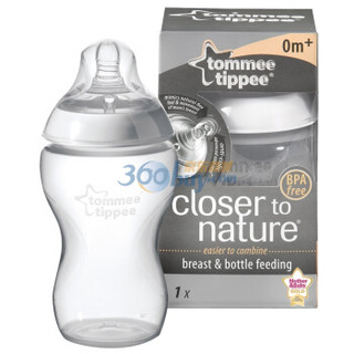 tommee tippee 汤美天地 422103 宽口径PP奶瓶 340ml