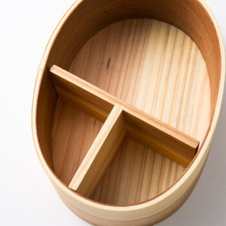 日本进口wakacho若兆饭盒 传统漆器杉木饭盒餐盒便当盒舞姬