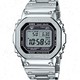 CASIO 卡西欧 G-SHOCK GMW-B5000D-1PR 男士太阳能腕表 周年限定款 金属表带