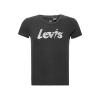 Levi's 李维斯 女士短袖黑色圆领闪电T恤 *2件
