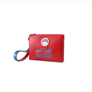 卡洛黛茜（CORALDAISY）原创设计大容量手拿包卡通可爱零钱包GSN8050272红色