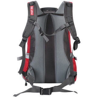亨得利（Handry） 背包 大容量多功能户外旅游包防水运动双肩背包 1825 红色