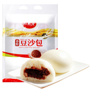 小东北豆沙包800g包子馒头早餐面点24件