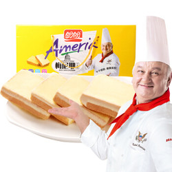 盼盼 梅尼耶干蛋糕 面包干饼干 奶香味700g *3件