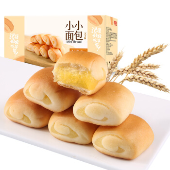 Be&Cheery 百草味 小小面包 (200g、芝士味、盒装)