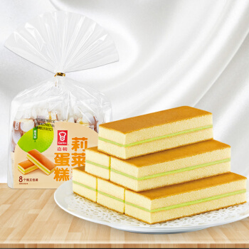 嘉顿garden莉莱蛋糕奶油味新鲜蛋糕面包营养早餐下午茶零食180g4个装