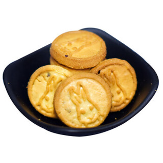 广合 黄油扁桃仁味曲奇饼干 (80g、奶油味、盒装)