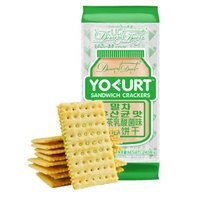 EDOPACK 抹茶乳酸菌味夹心饼干 240g/袋 饼干蛋糕 零食早餐