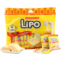 PLUS会员、有券的上：Lipo 奶油味面包干 200g