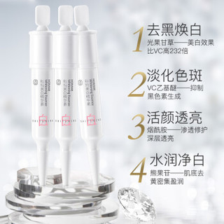 GREEN LEAF 绿叶 美白精华套装礼盒 4ml*3+25ml*6