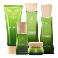 御泥坊 水润茶萃微囊锁水保湿化妆品 5件套装 (洗面奶150ml+爽肤水100ml+乳液30ml+眼霜120ml+精华液 25g 5件)