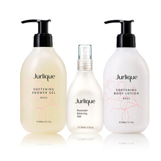 Jurlique 茱莉蔻 沁香玫瑰限量礼盒 (花卉水100ml+身体乳300ml+沐浴露300ml)