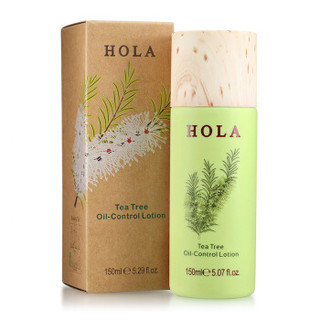 赫拉 HOLA 茶树植物调理护肤套装100g洗面奶+150ml爽肤水+150ml平衡乳