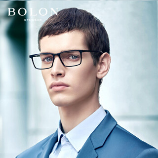 暴龙BOLON近视眼镜框男款新款商务方框眼镜架近视光学架可配依视路镜片BJ3036B10