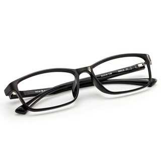 海伦凯勒近视眼镜框男女款商务方形框近视光学镜架光学眼镜 H9510C1 亮黑色
