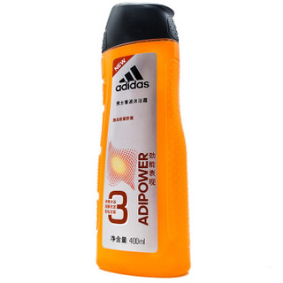 adidas 阿迪达斯 男士3合1香波沐浴露劲能表现 (400ml )