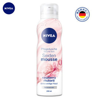 NIVEA 妮维雅 丝柔香润沐浴慕斯 200ml