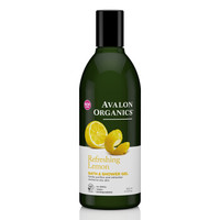 美国进口 阿瓦隆(Avalon) 柠檬精油有机沐浴露 355ml/瓶  保湿亮肤 果香清爽